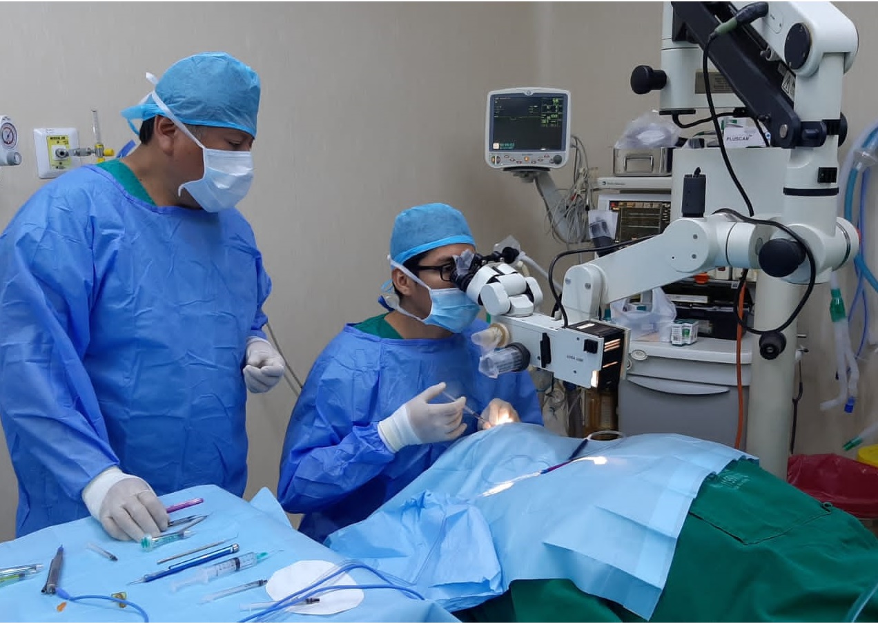Essalud - EsSalud La Libertad realizó 48 cirugías de catarata durante campaña oftalmológica en el Hospital I Albrecht