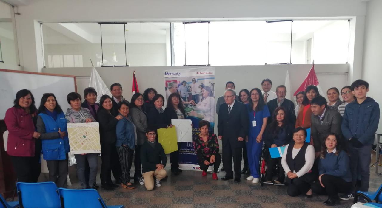 EsSalud Cajamarca fortalece el buen trato a las personas con discapacidad