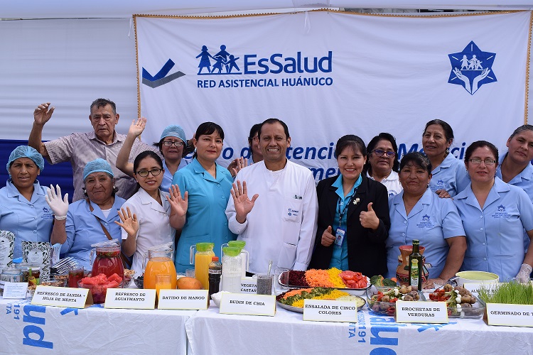 EsSalud Huánuco organiza primera feria saludable