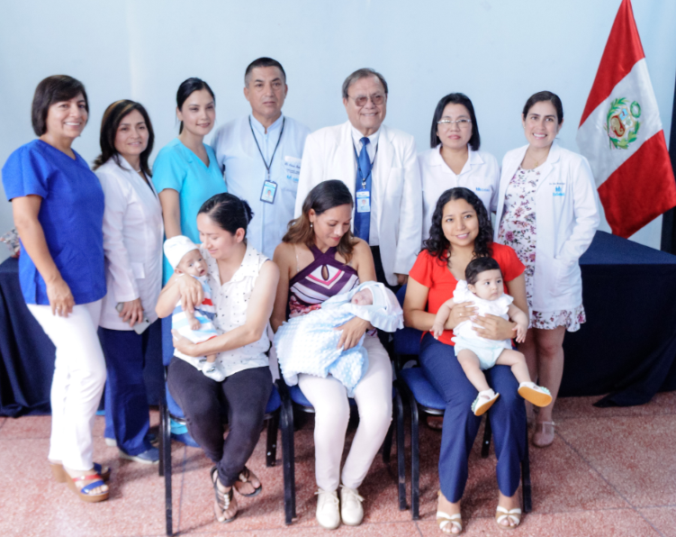 Médicos de EsSalud La Libertad aplican novedosa cirugía para alargar intestino y salvan a bebé