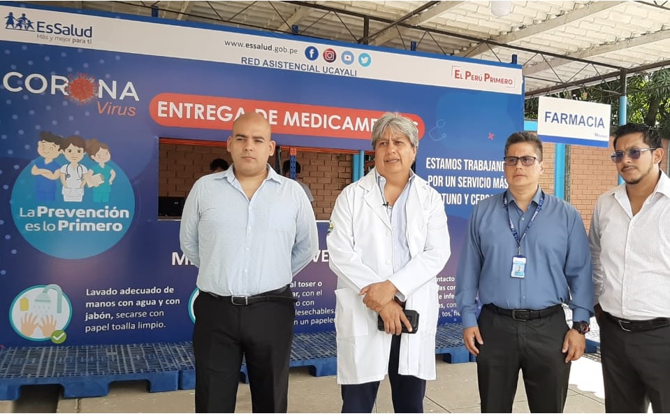 EsSalud Ucayali instala módulo de atención diferenciada que funcionará 24 horas
