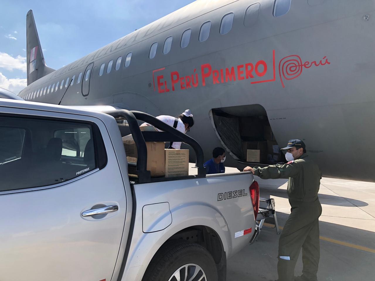 Essalud - EsSalud Arequipa recibió equipos de protección llegados por vía aérea y terrestre