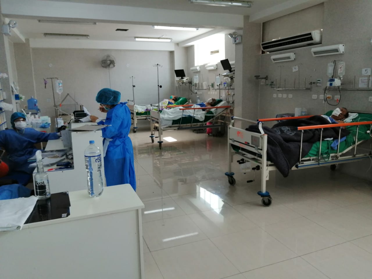 EsSalud Áncash incrementa camas de hospitalización para atender pacientes con Covid 19
