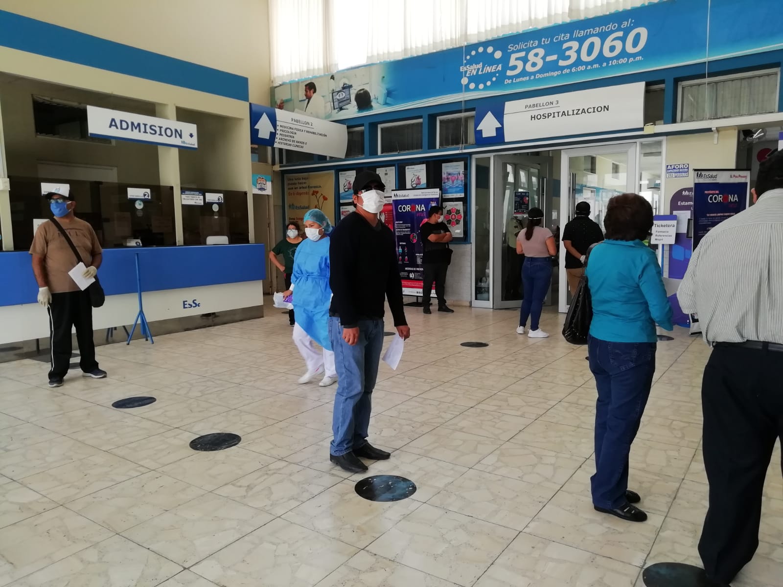 Primer paciente con Covid 19 en EsSalud Tacna se recupera y es dado de alta de UCI