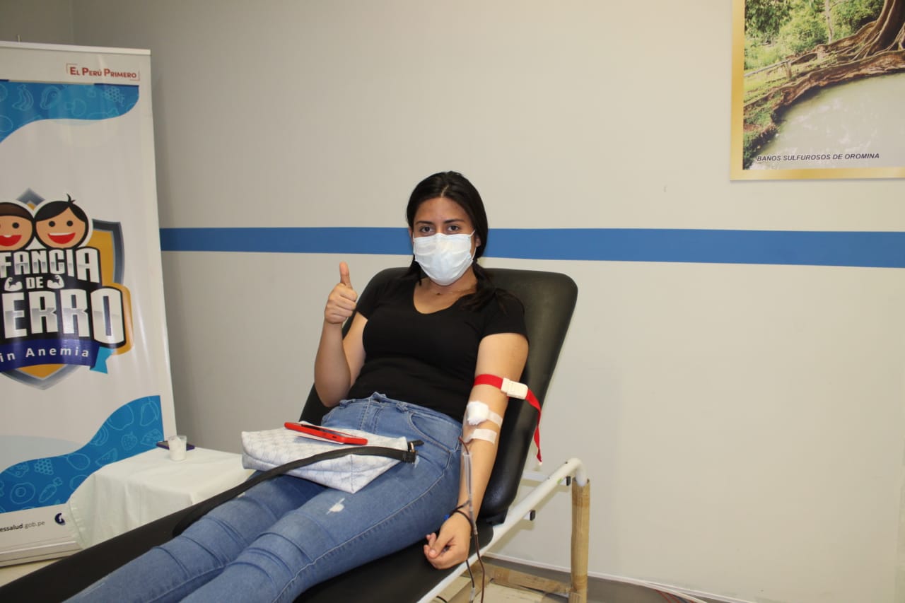 EsSalud Moyobamba realiza campaña de donación voluntaria de sangre en tiempos de Covid-19