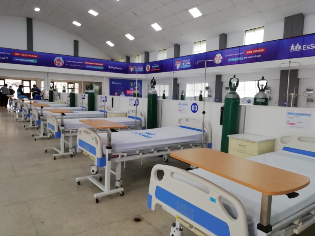 Essalud - Villa Huánuco recibe a sus primeros catorce pacientes que requieren hospitalización