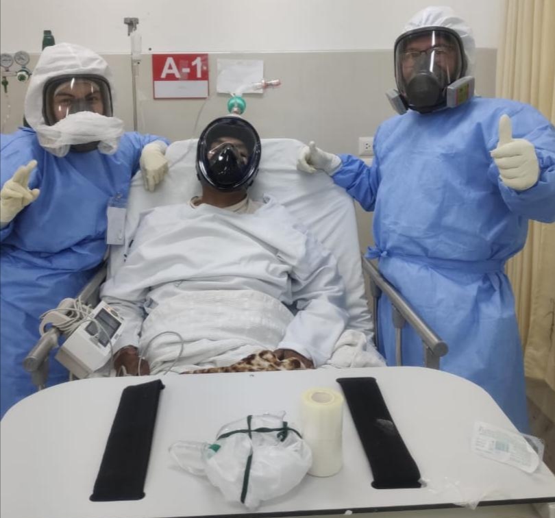 Essalud - EsSalud Tacna obtiene exitosos resultados con mascaras hope en pacientes Covid-19
