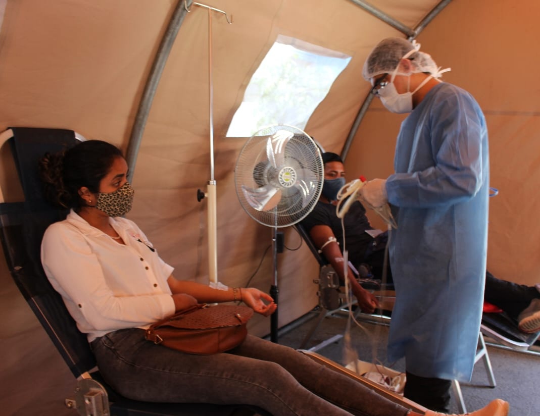 Essalud - EsSalud Piura: 160 unidades de sangre se recolectaron en jornada de donación