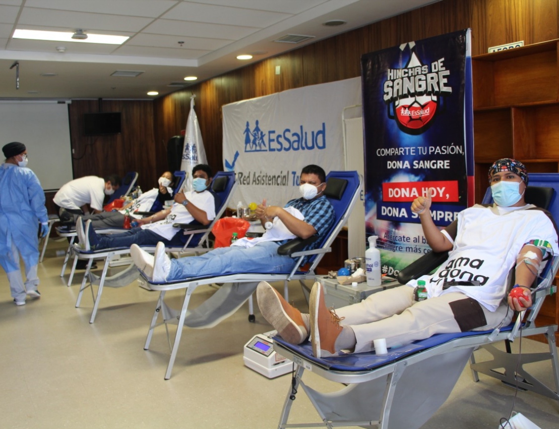 EsSalud Tarapoto realiza segunda jornada de donación voluntaria de sangre