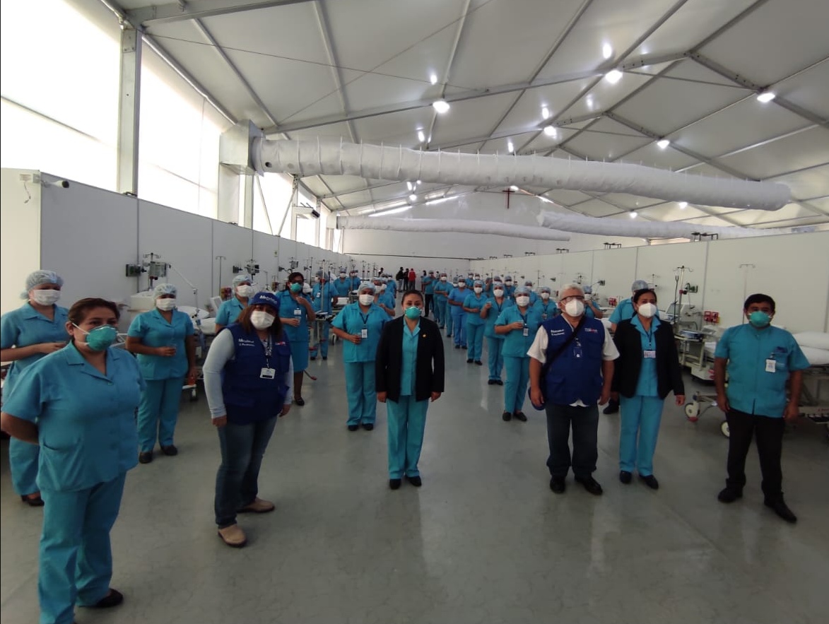 Essalud - Centro de Atención Temporal de EsSalud Piura cuenta con 40 nuevas camas de cuidados especializados