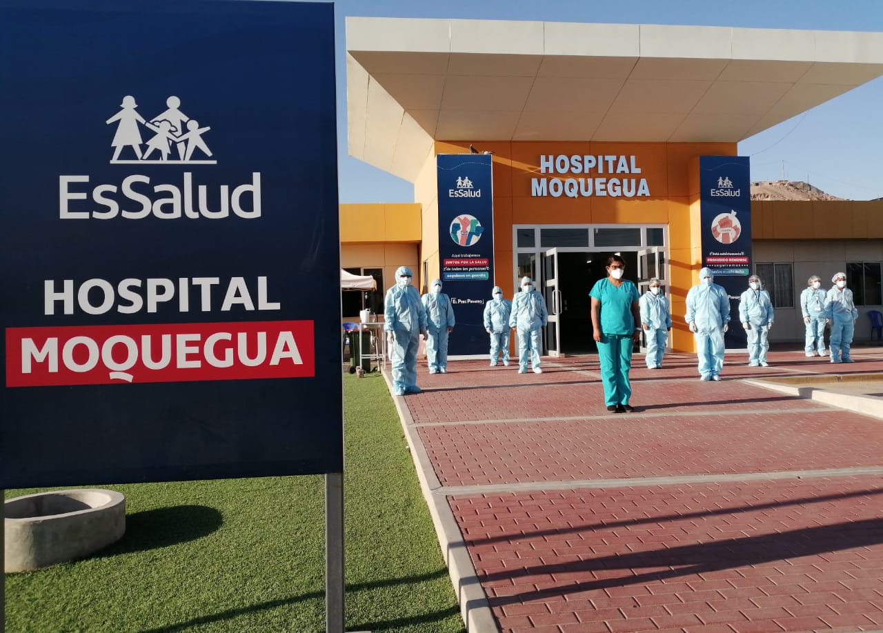 EsSalud Moquegua: Hospital de Contingencia realiza despistaje de la Covid-19, de 7 de la mañana a 7 de la noche