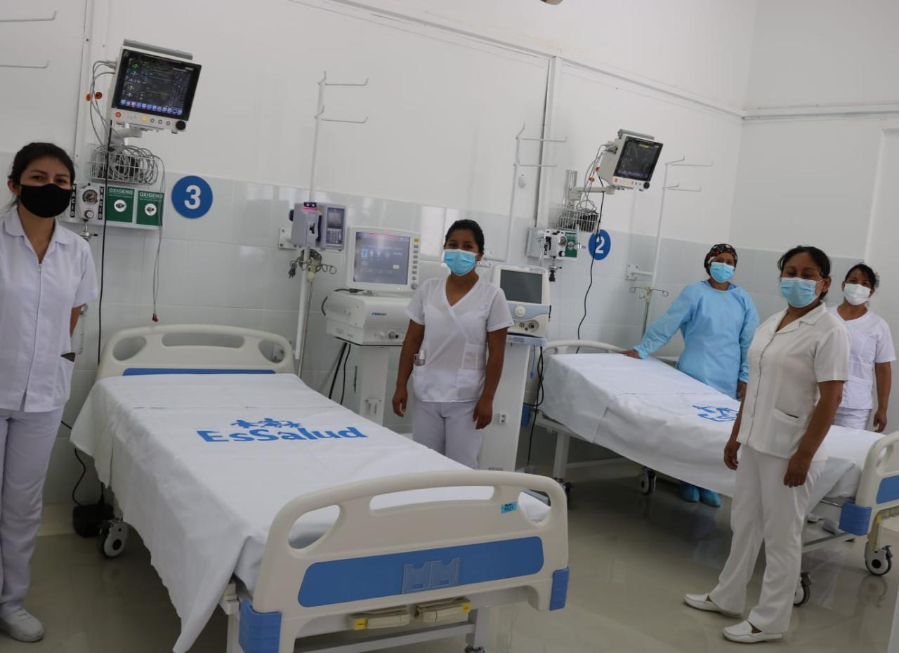 EsSalud Huánuco fortalece atención de pacientes críticos con nueva Unidad de Cuidados Intensivos en el Hospital II