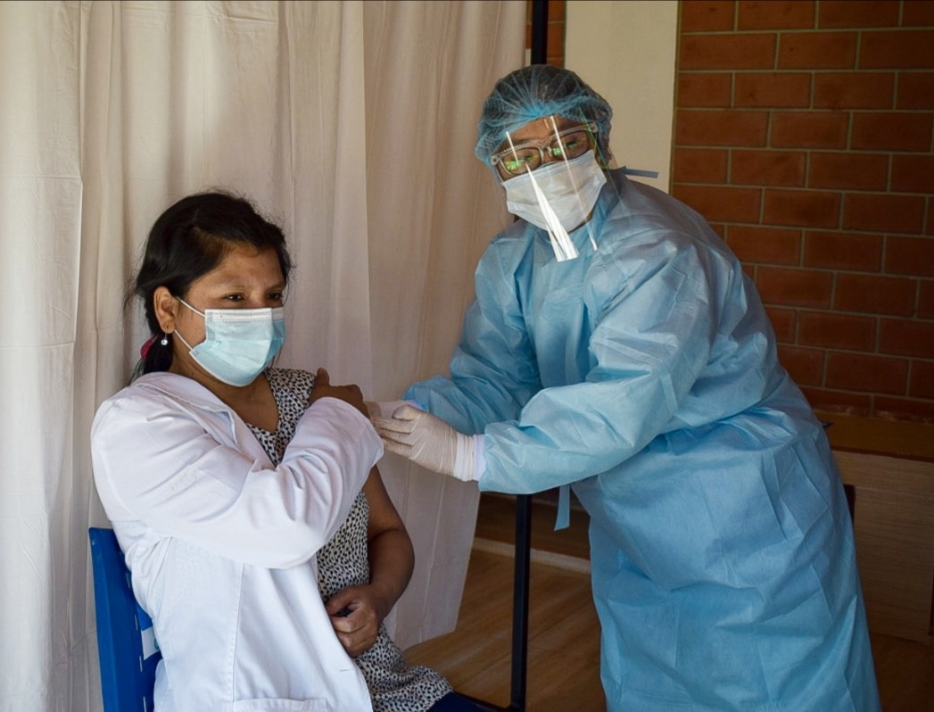 EsSalud Huaraz inició la jornada de vacunación contra la Covid-19
