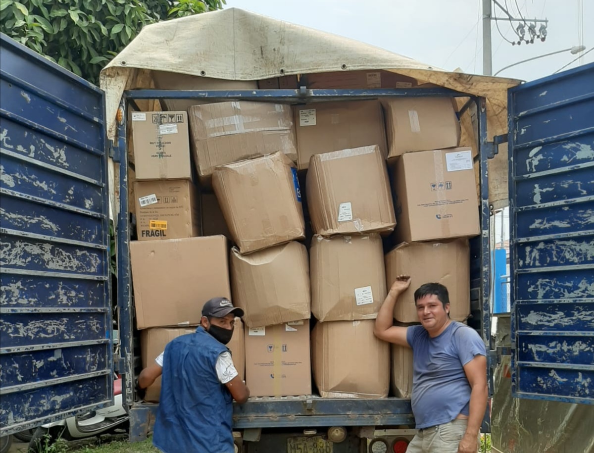 EsSalud Amazonas recibe medicamentos y equipos de protección para prevenir Covid-19