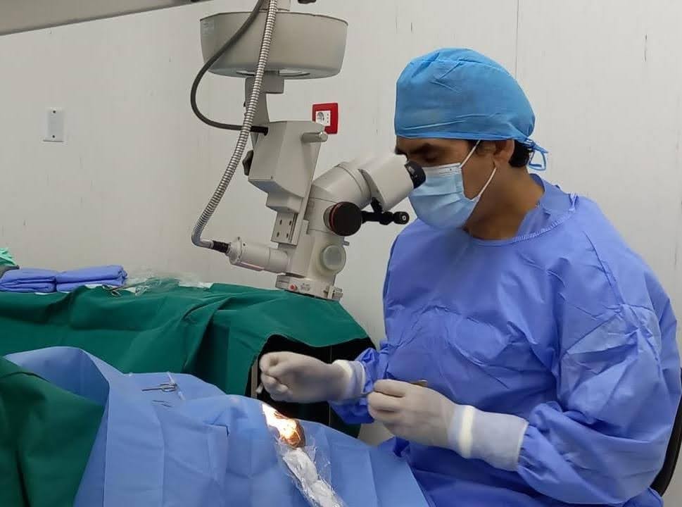Desembalse de cirugías oftalmológicas en EsSalud Tarapoto en beneficio de 150 pacientes