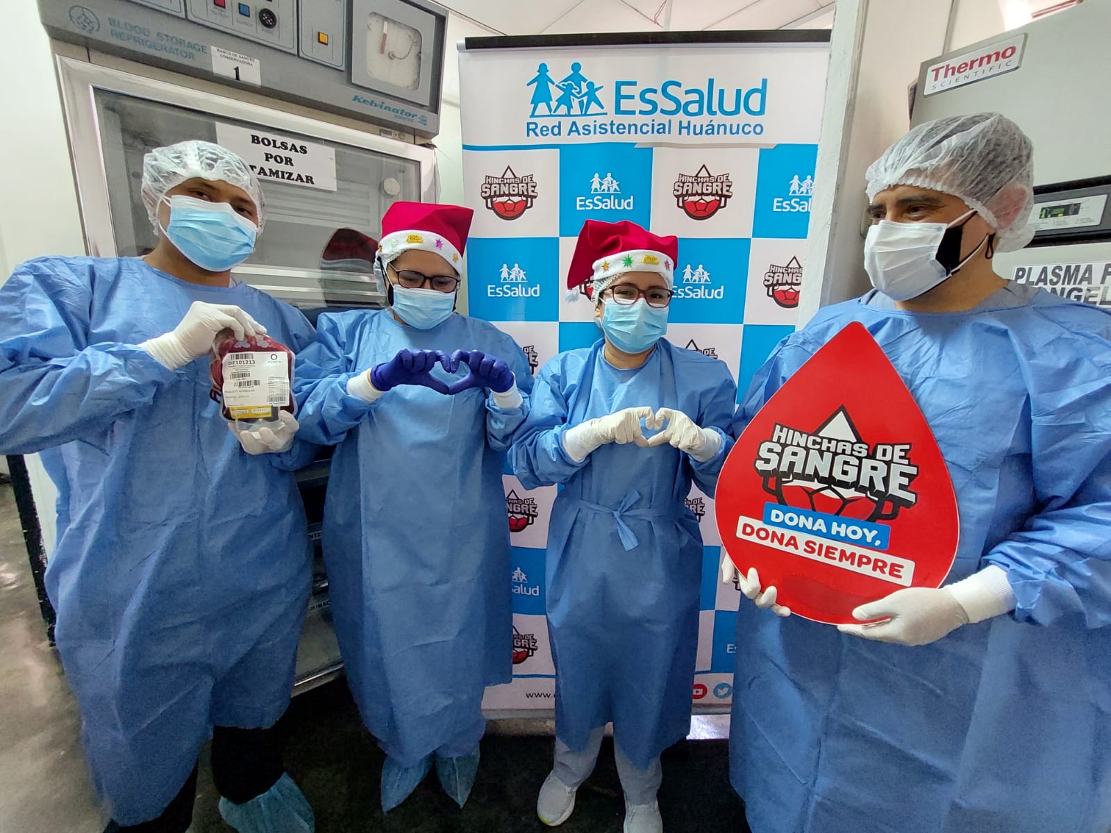 Essalud - Banco de Sangre de EsSalud Huánuco realiza Donatón de Sangre