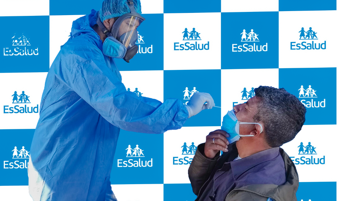 Essalud - EsSalud Arequipa instala primer centro externo de despistaje del Covid-19