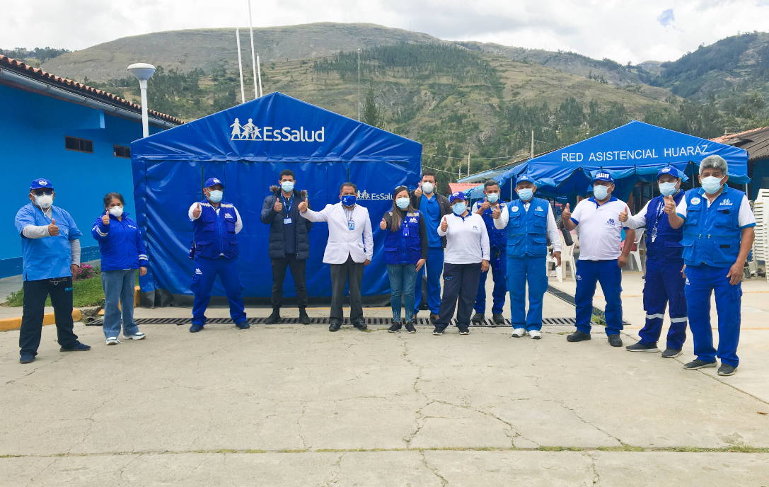 Essalud - EsSalud Huaraz brindó más de 4 mil atenciones en campaña médica