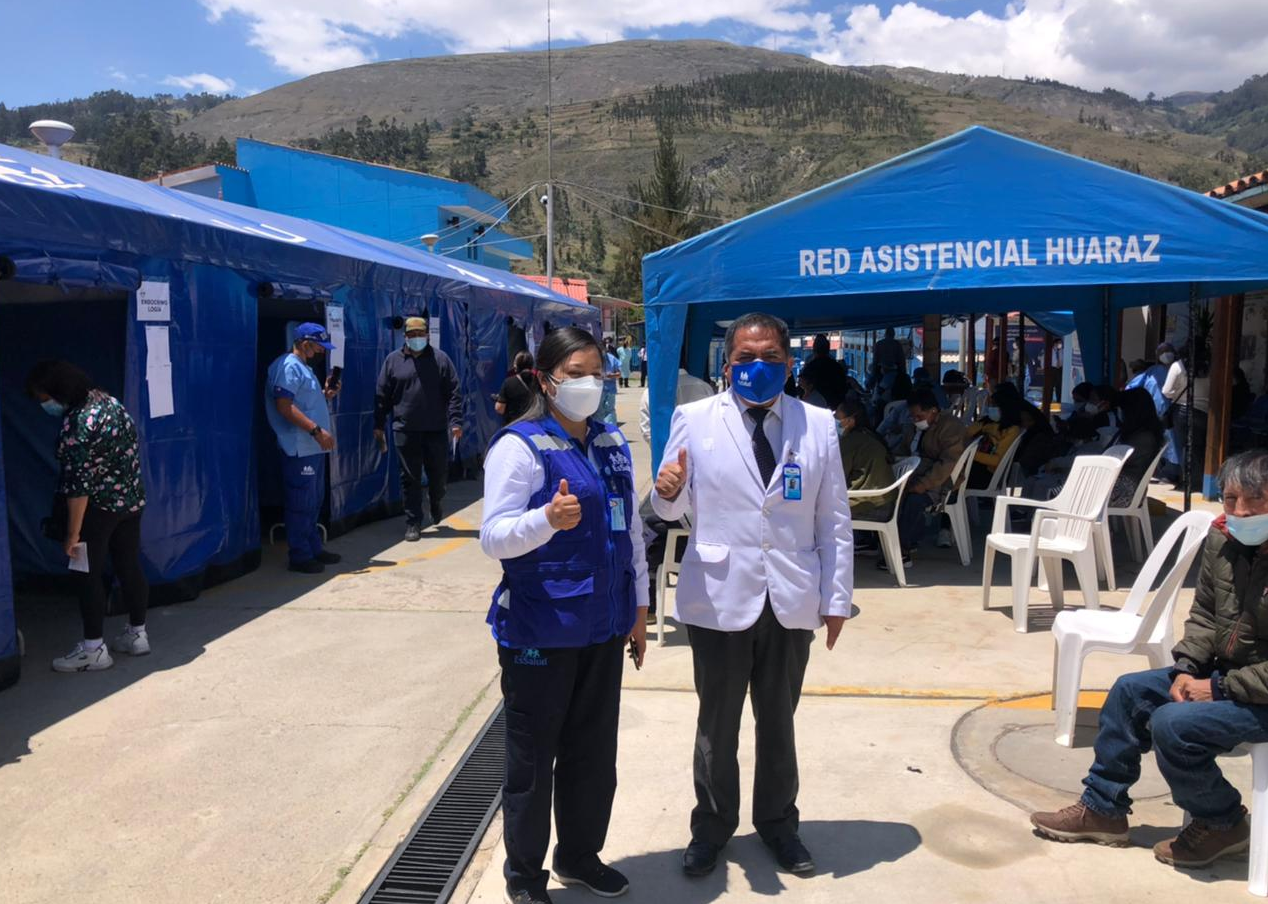 Essalud - Hospital Perú de EsSalud brindará atención médica gratuita a más de 3 mil pacientes en Huaraz