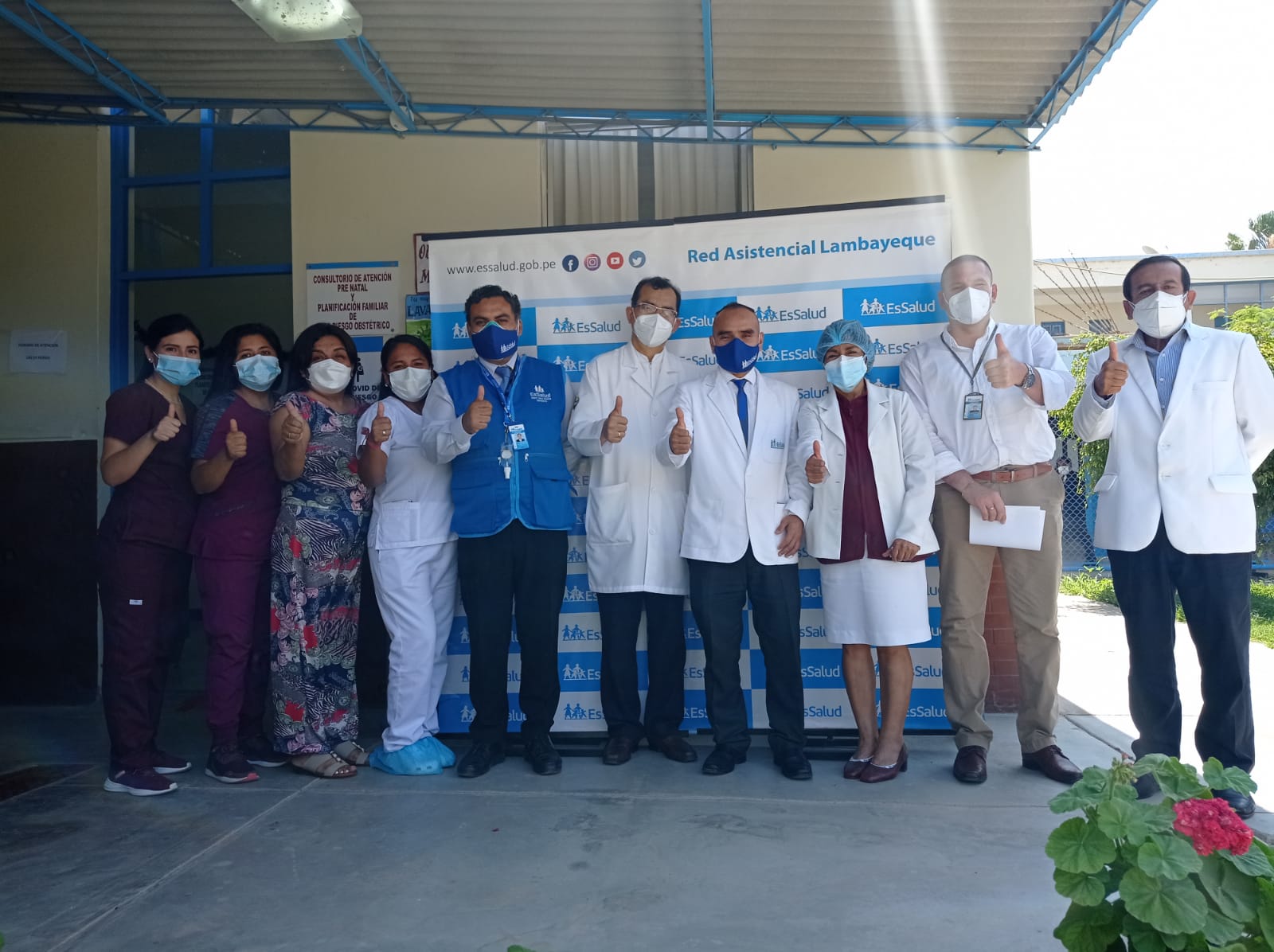 Essalud - EsSalud Lambayeque: Hospital Almanzor Aguinaga cuenta con Área Covid de Alto Riesgo Obstétrico