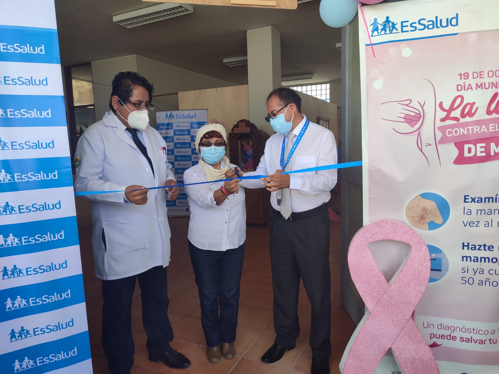 Essalud - EsSalud Tacna inaugura sala de quimioterapia en Hospital III Daniel Alcides Carrión
