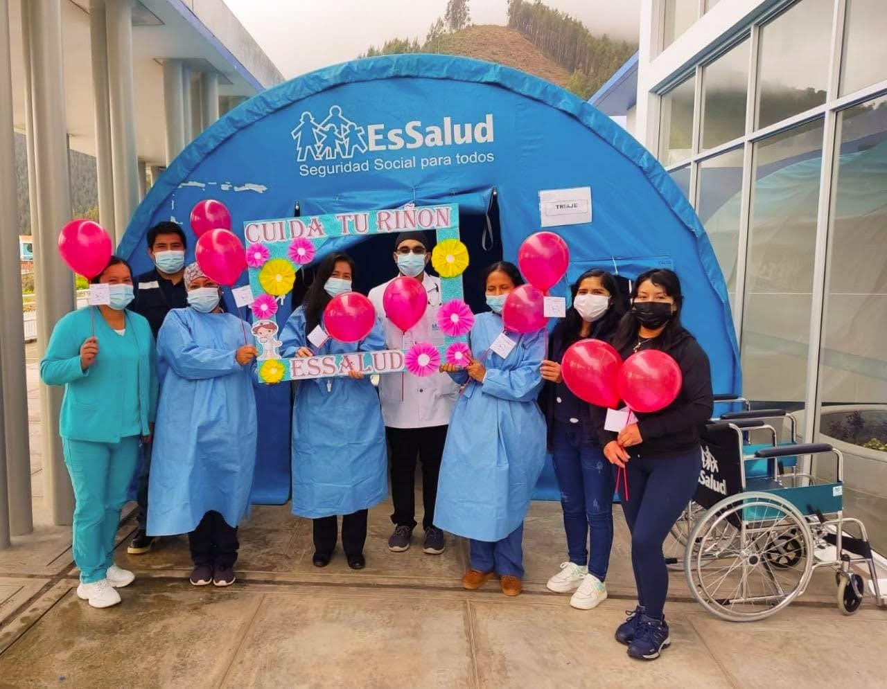 Essalud - Red Asistencial Apurímac de EsSalud promueve la salud renal