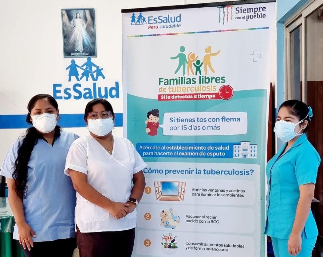 Essalud - EsSalud Ucayali conmemora Día Mundial de lucha contra la Tuberculosis