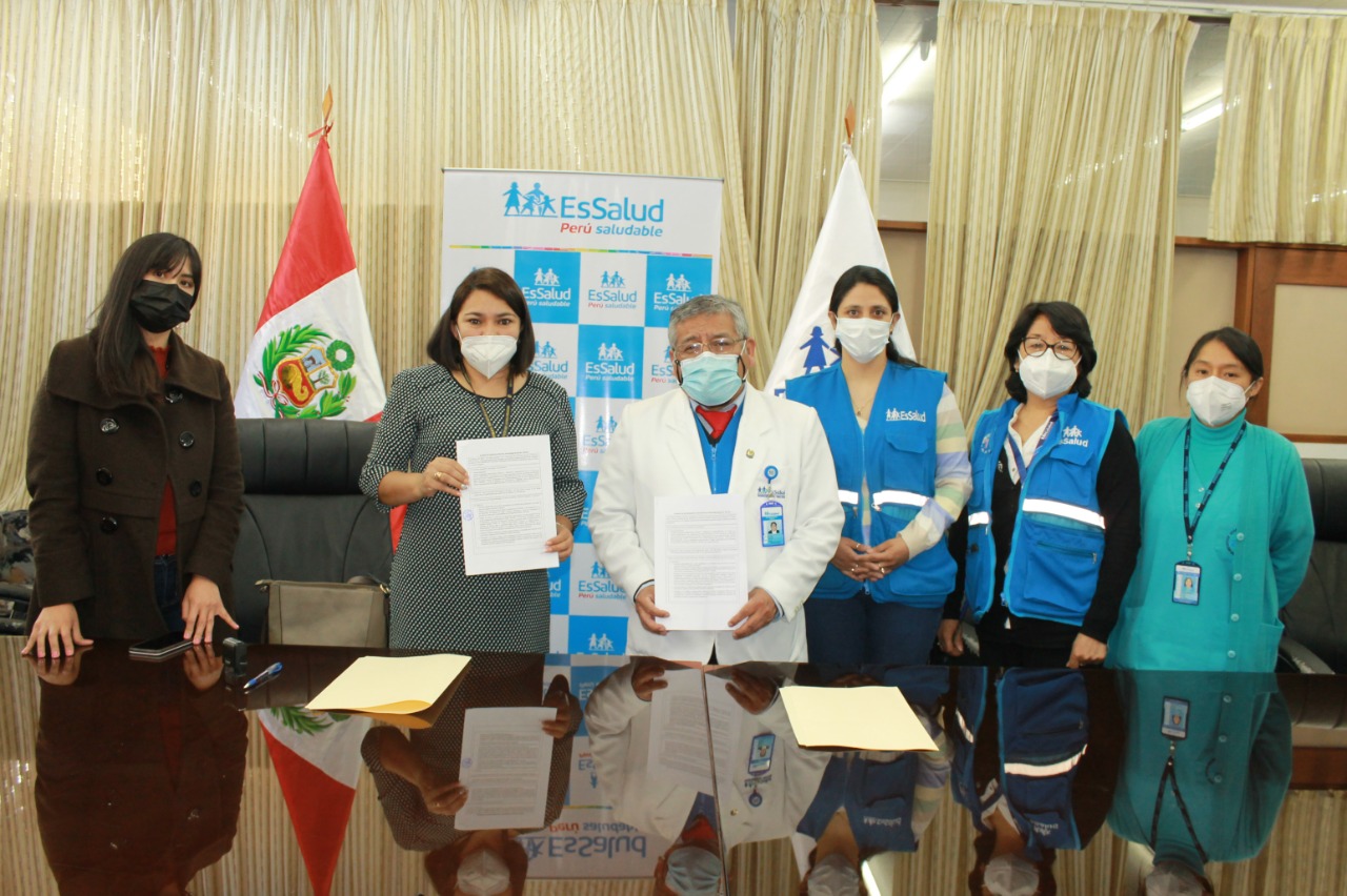 Essalud - EsSalud Cusco y Ministerio Público acuerdan implememtar programa Mi Salud – Mi vida