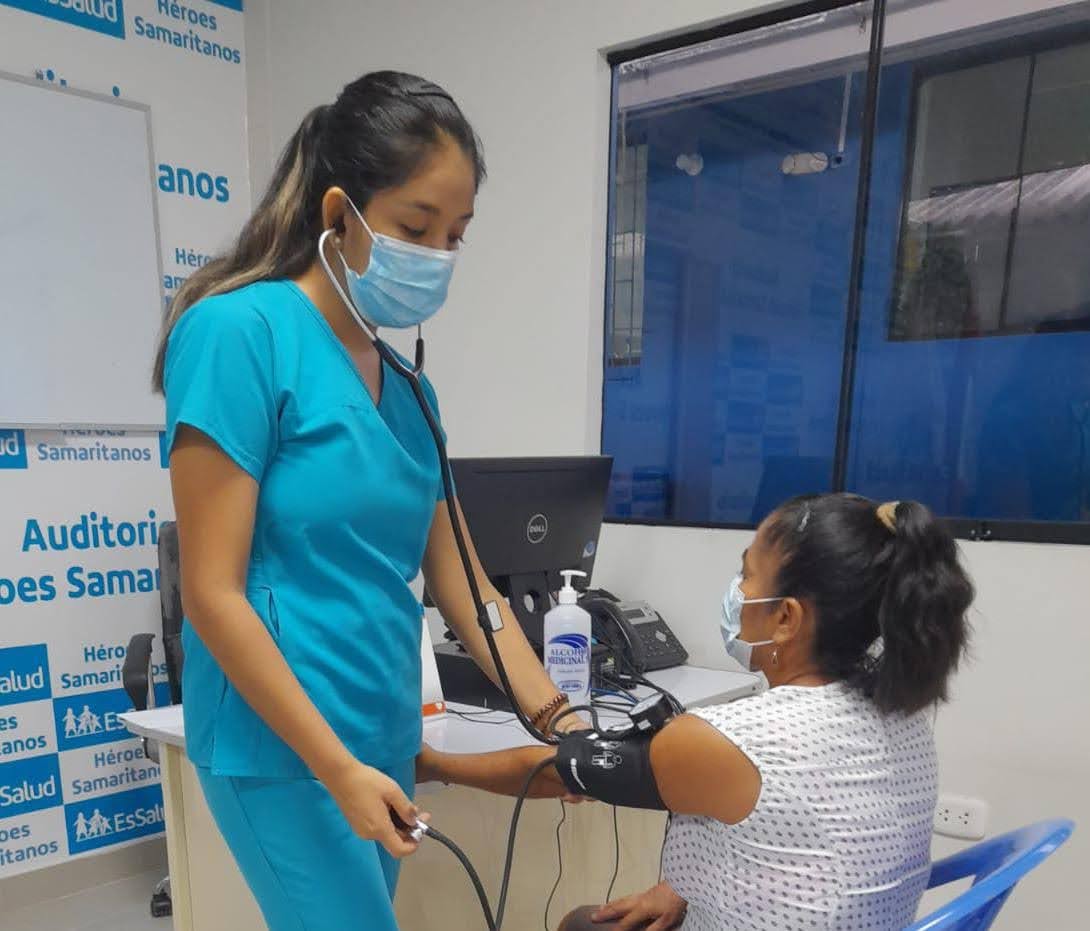Essalud - EsSalud Amazonas realiza jornadas de salud por el Día Mundial de la Hipertensión