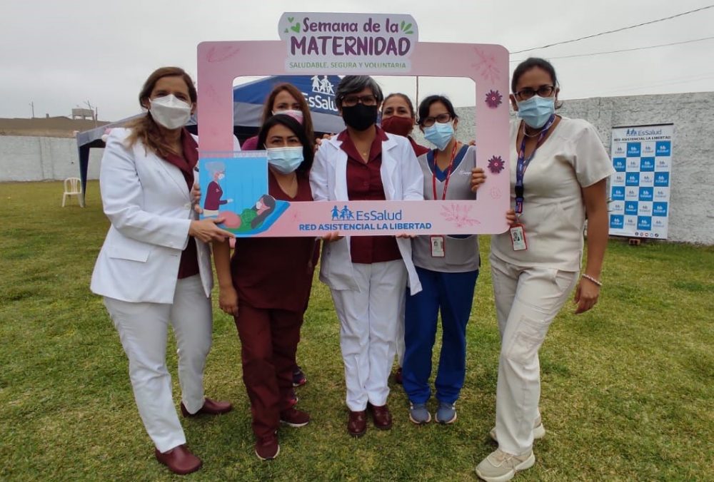 EsSalud La Libertad promueve la maternidad saludable, segura y voluntaria