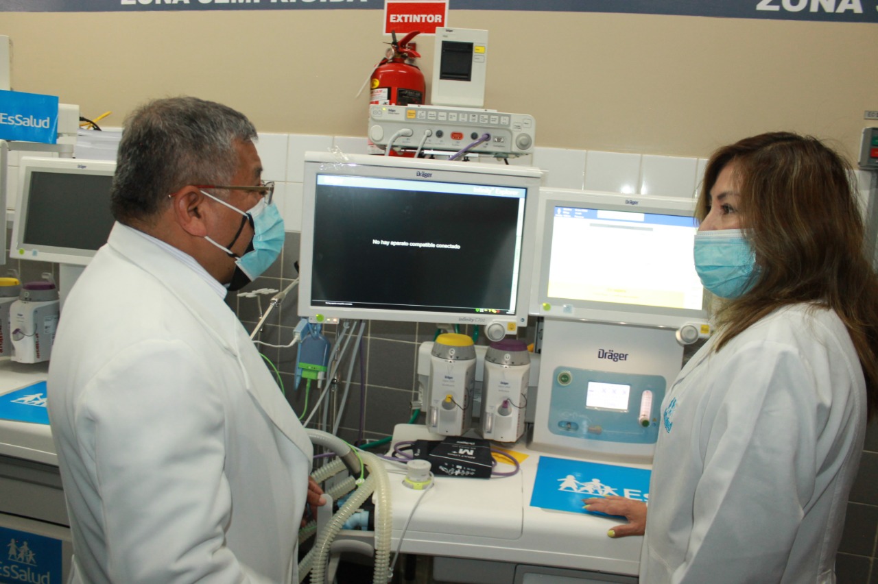 Essalud - EsSalud Cusco presentó ocho modernas máquinas de anestesia