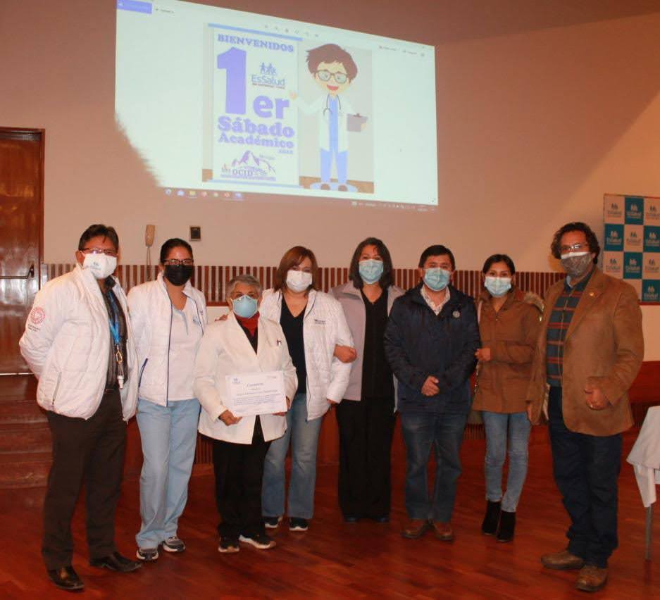 Essalud - EsSalud Cusco reanuda capacitaciones presenciales para el personal asistencial