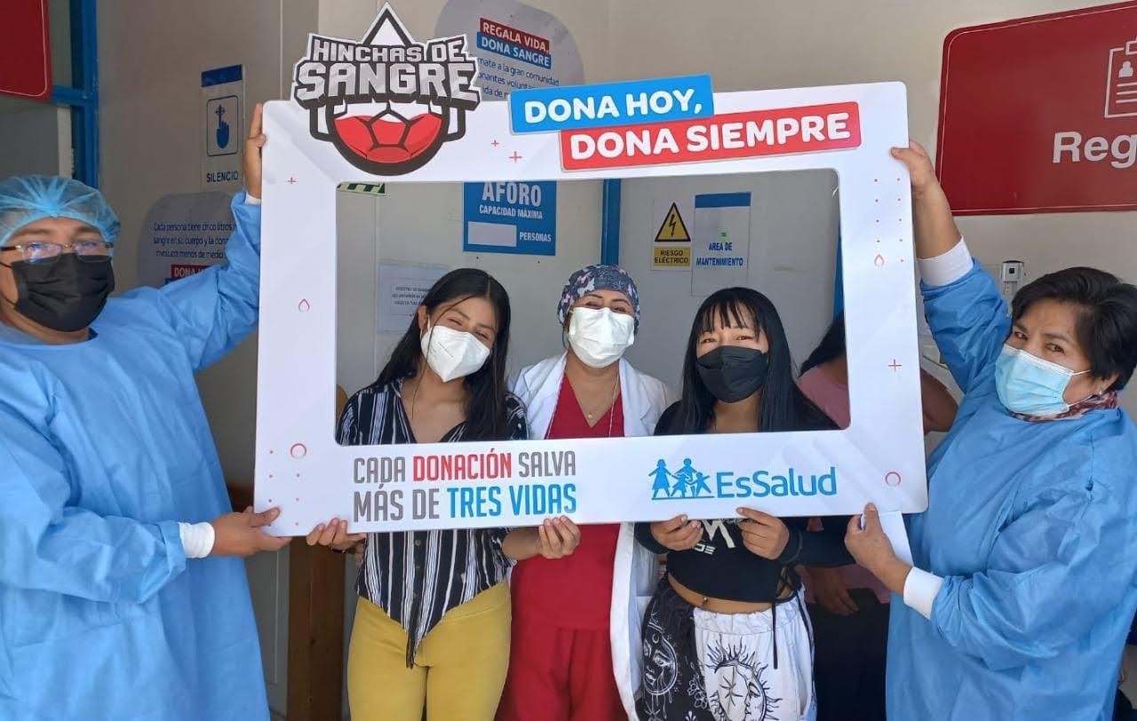 Essalud - EsSalud Apurímac inaugura Punto de colecta de sangre extra hospitalario en Las Américas