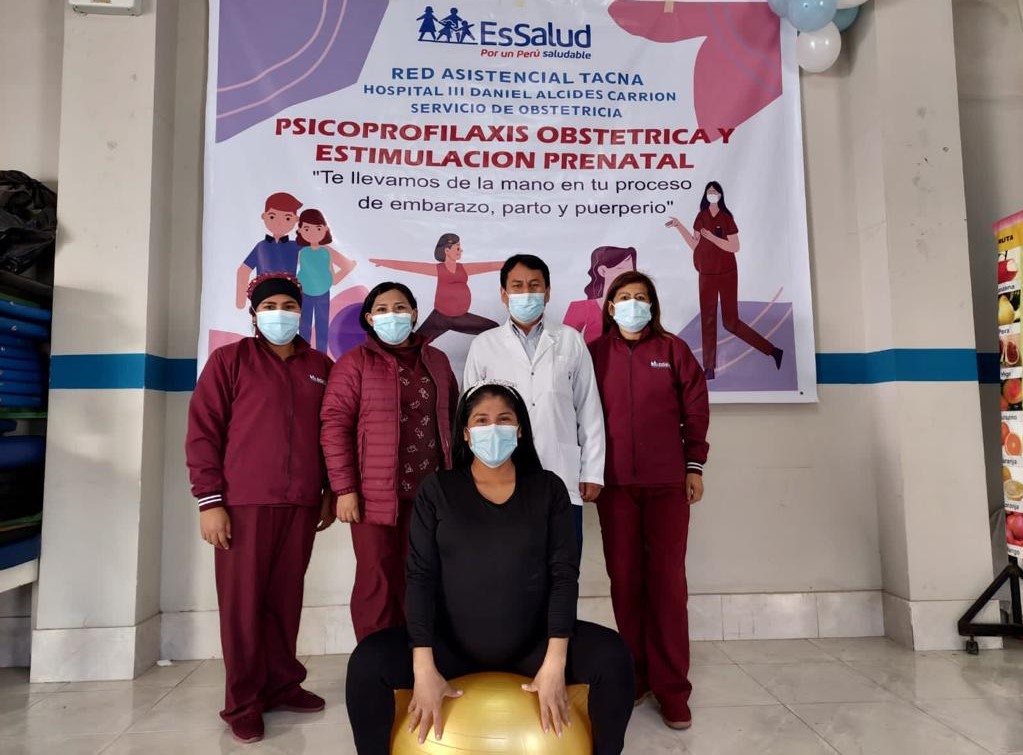 Essalud - EsSalud Tacna reinicia servicio de psicoprofilaxis para todas las gestantes