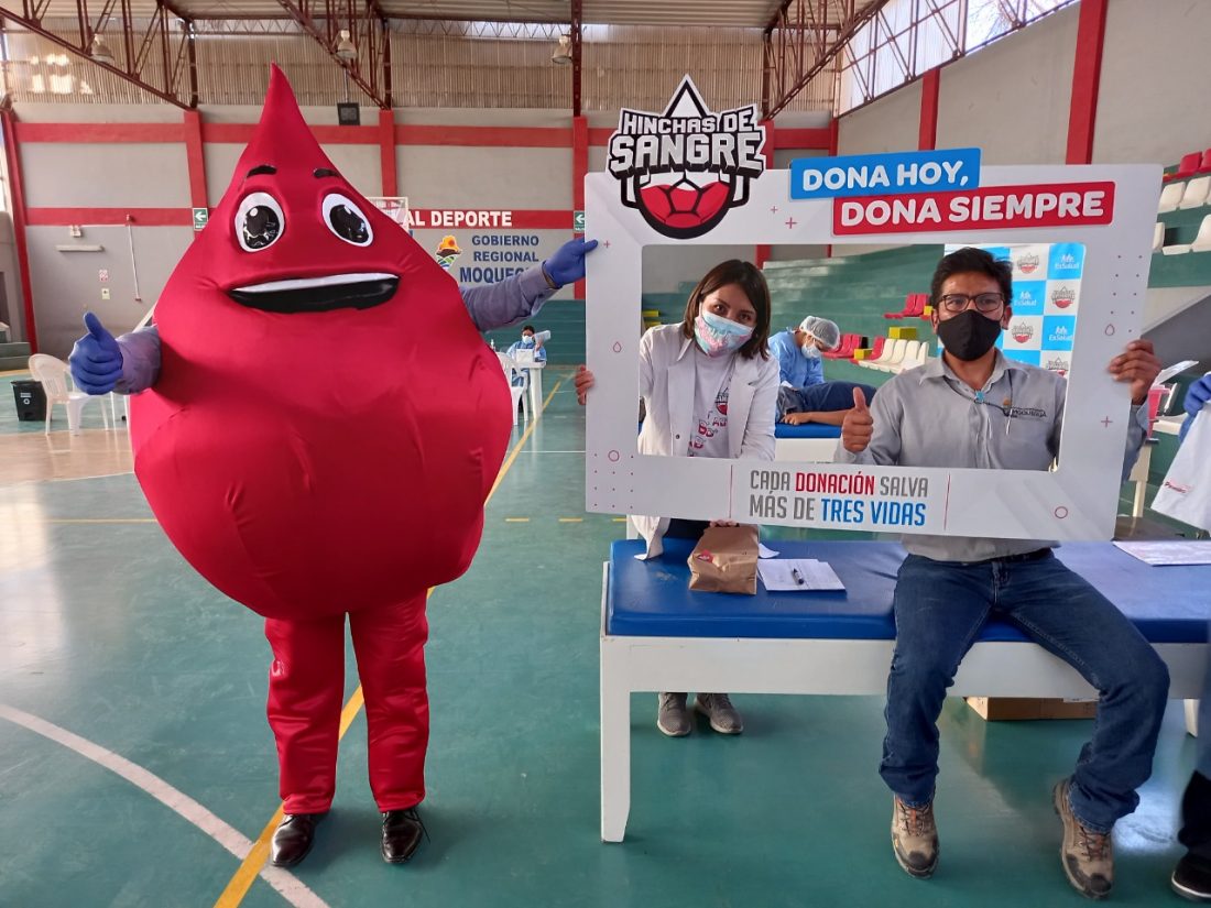 Banco de Sangre de EsSalud Moquegua realizará campaña de donación voluntaria de sangre