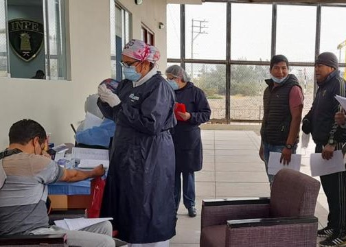 Essalud - EsSalud Tacna realizó jornada de atención integral de salud a trabajadores del INPE