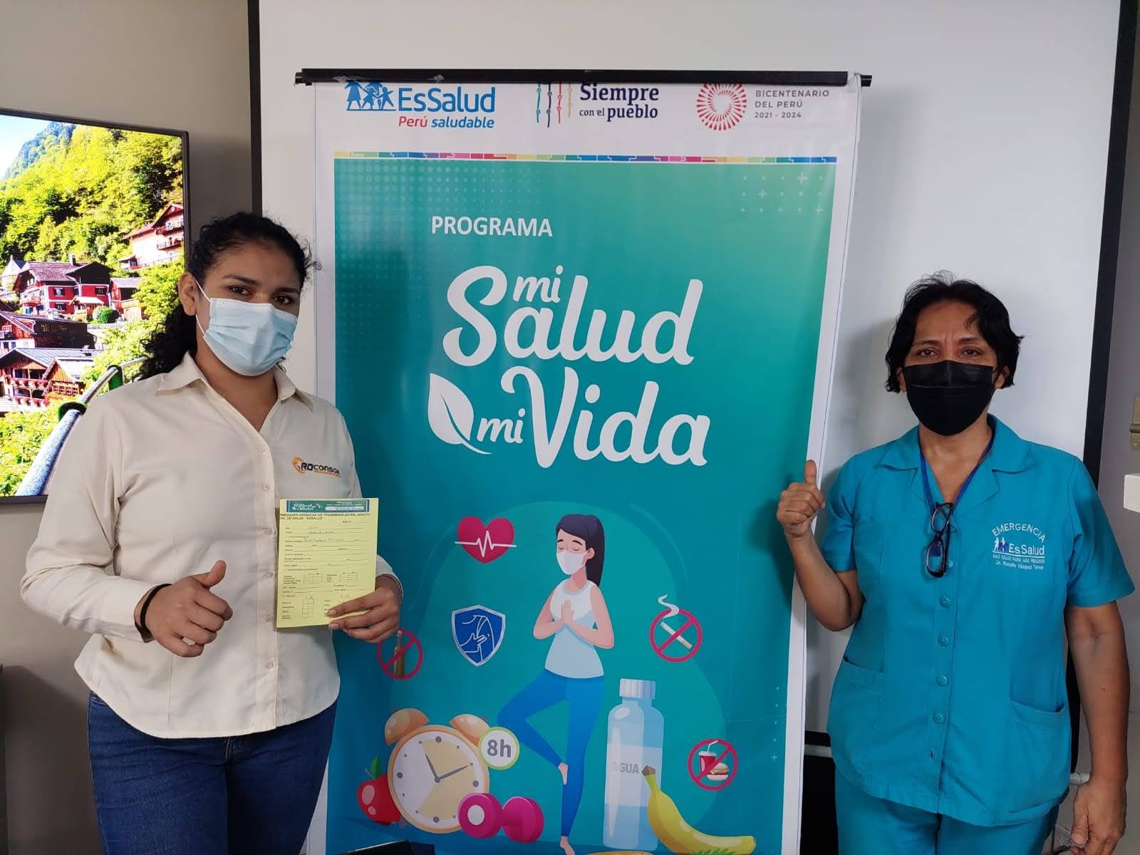 Essalud - EsSalud Jaén brinda atención integral a trabajadores de Electro Oriente