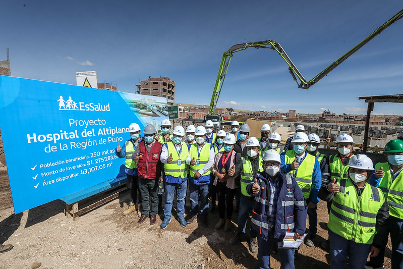 EsSalud construye Hospital del Altiplano en Puno en beneficio  de más de 250 mil asegurados