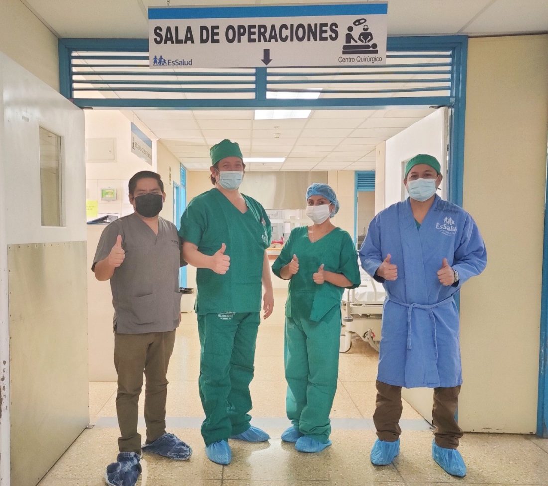 Essalud - Médicos de EsSalud Ayacucho realizan cirugía renal de alta complejidad en Hospital II Huamanga