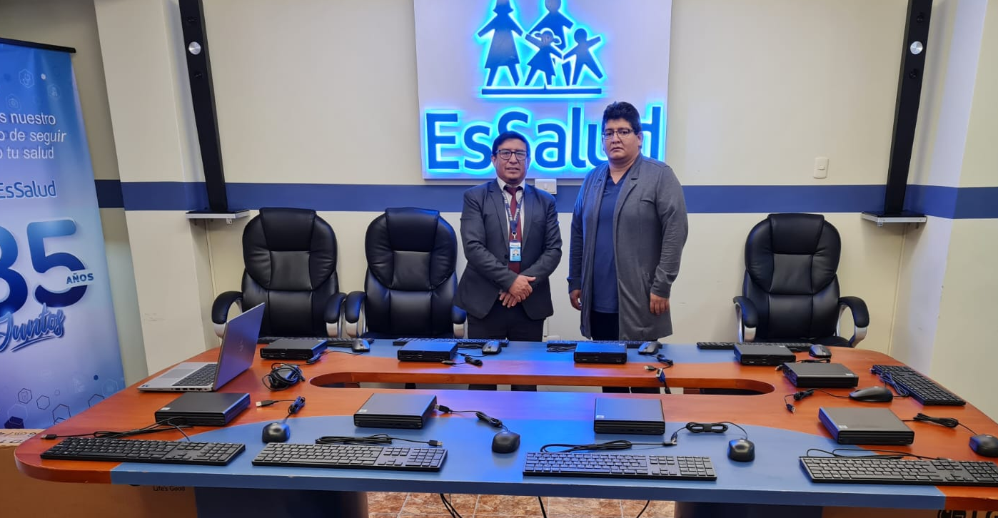 Essalud - EsSalud Amazonas adquiere equipos de cómputo de última generación