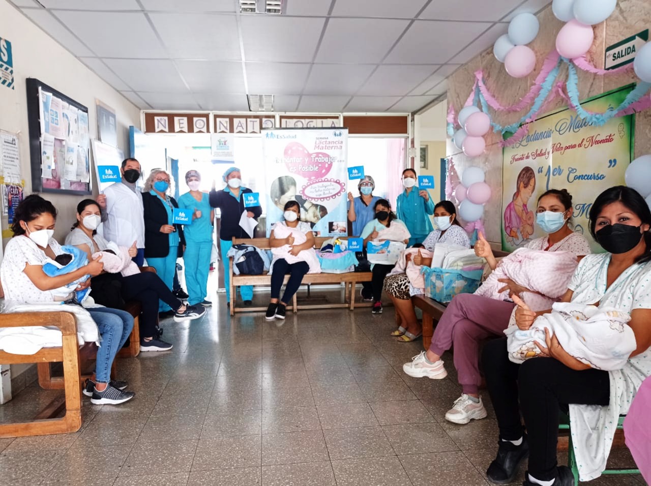 Essalud - EsSalud Lambayeque incentiva lactancia materna obligatoria en los primeros seis meses de vida