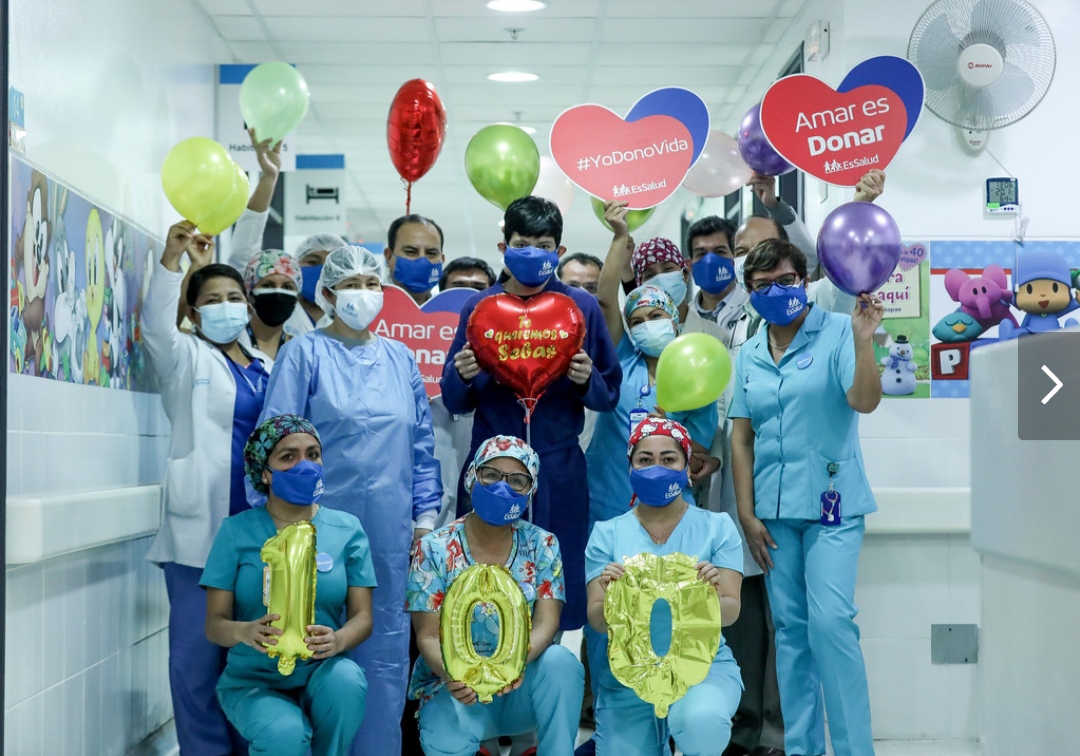 Essalud - Adolescente es el paciente número 100 de trasplante de corazón en Incor