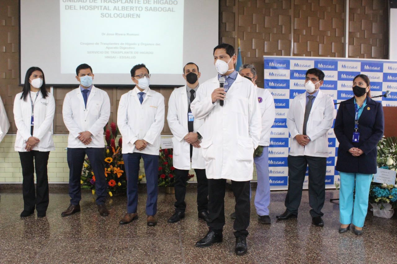 Essalud - Hospital Sabogal crea unidad de trasplante hepático y órganos del aparato digestivo
