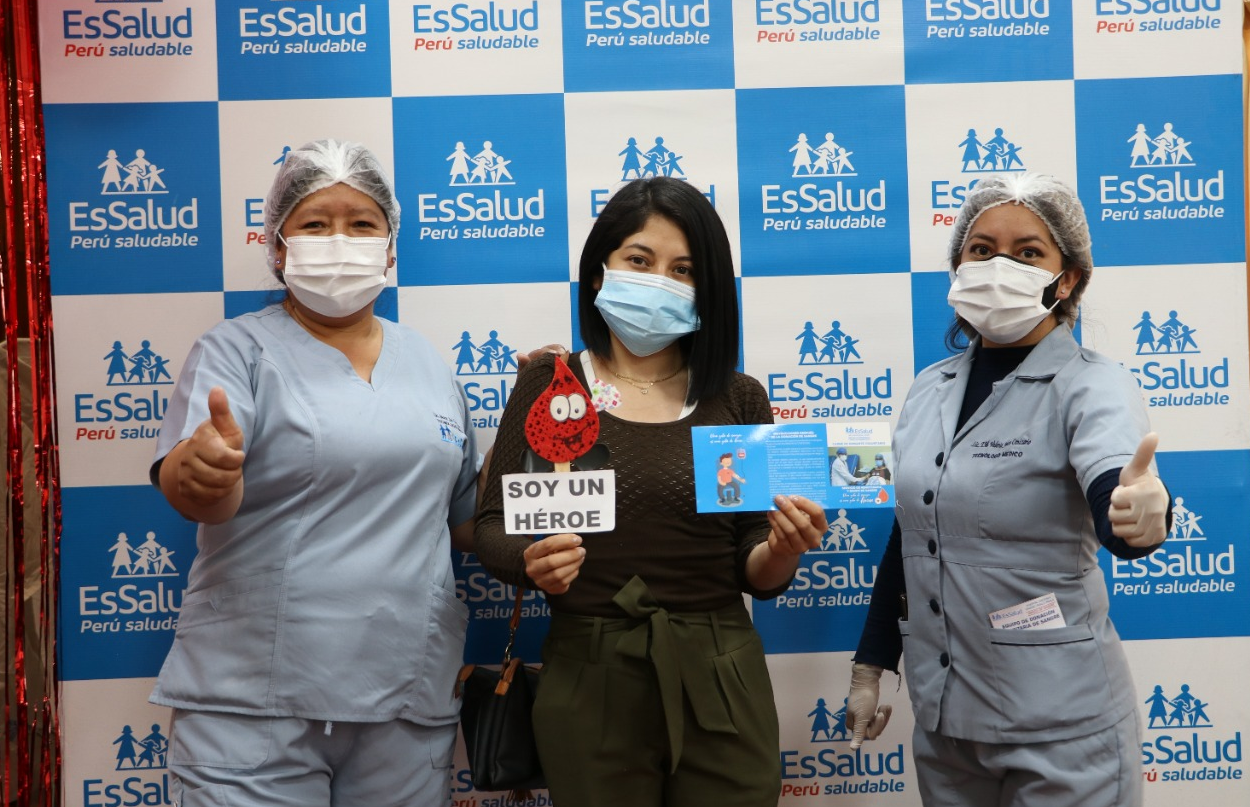 EsSalud Junín lanza campaña de Donación Voluntaria de Sangre