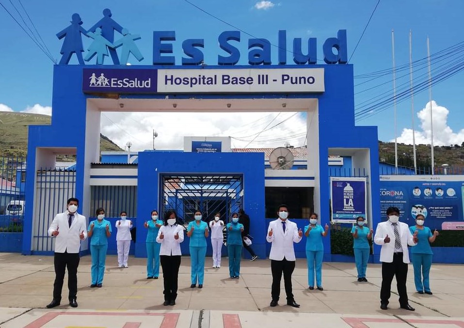Essalud - Especialistas del Hospital Perú brindarán atención médica en EsSalud Puno