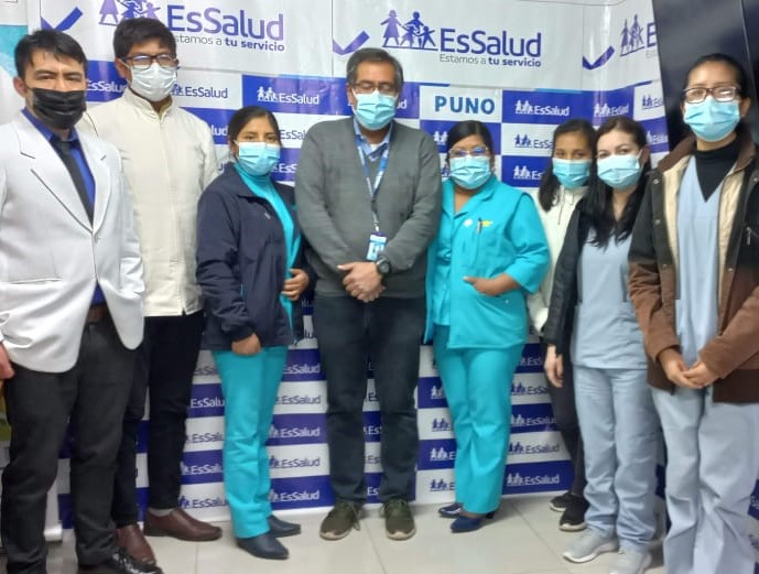 EsSalud Puno realizó taller de inducción para profesionales participantes en SERUM