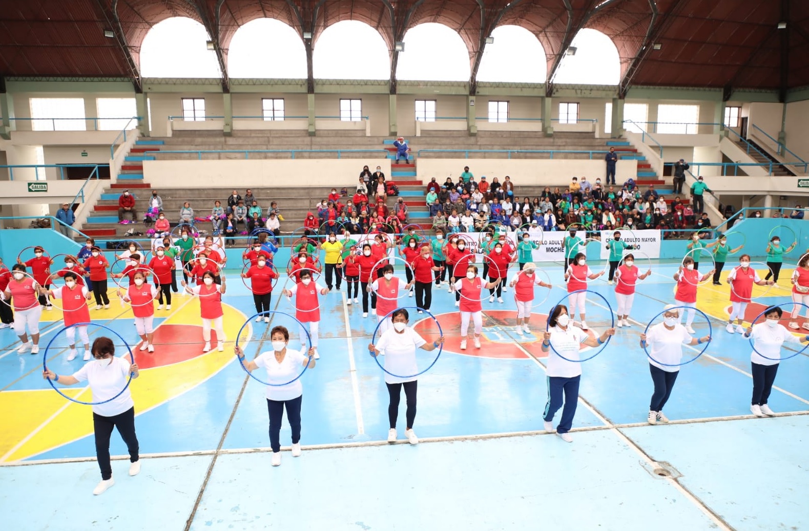Essalud - EsSalud La Libertad conmemoró el Día Internacional del Adulto Mayor con diversas actividades deportivas