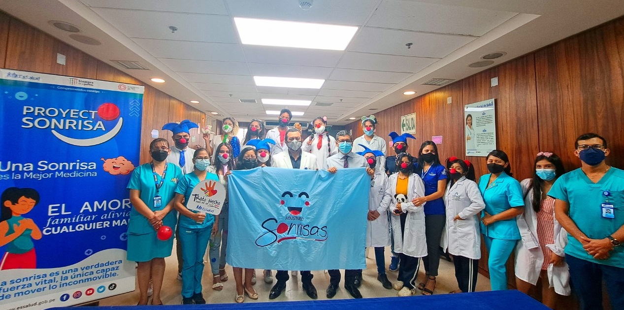 Essalud - EsSalud Tarapoto presentó Proyecto Sonrisa que hará acompañamiento psicológico a pacientes