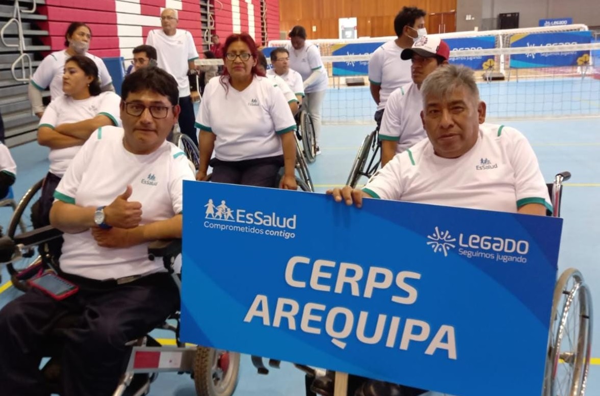 Essalud - EsSalud Arequipa: paradeportistas del CERP Arequipa destacaron en Jornada por la Integración Social, Laboral y Deportiva