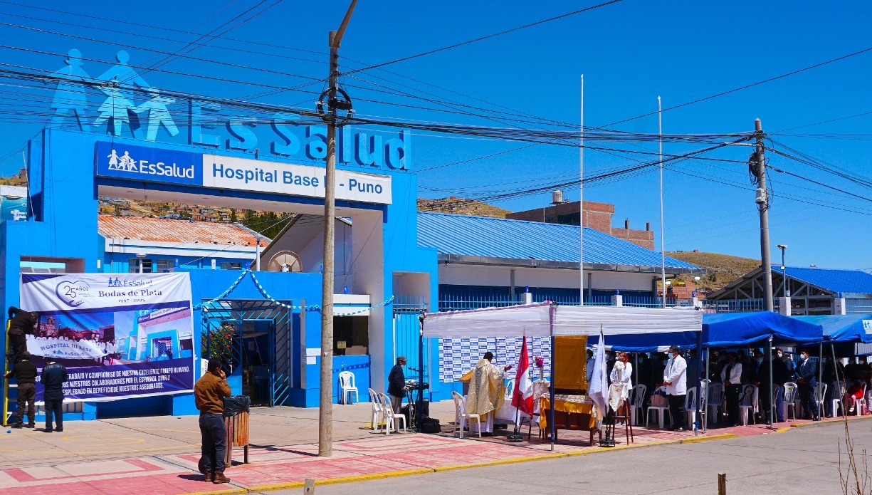 Essalud - Hospital III Base Puno cumple 25 años al servicio de la población asegurada